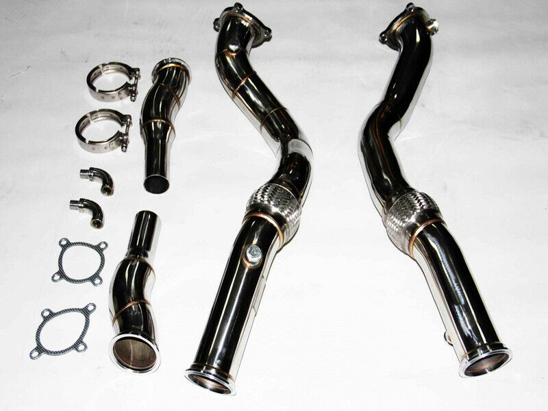 SSAC XS-POWER AUDI S4 A6 ALLROAD 2.7 - TRUE 3" DOWNPIPES TIPTRONIC VERSION stag