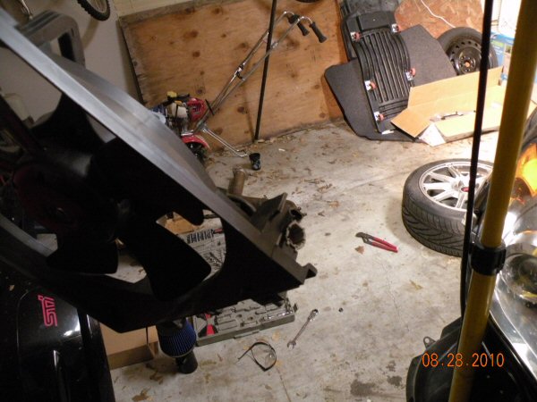 2008 - 2012 WRX STi AND OUTBACK SCOOBY FMIC & COLD AIR INTAKE INSTALLED FOR NASIOC
