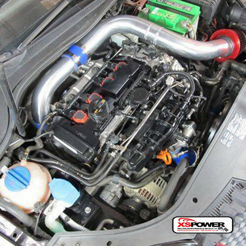 XS-Power CAI Cold Air Intake Filter Piping Kit For VW Golf 5 GTI MK5 2.0 FSI BLS