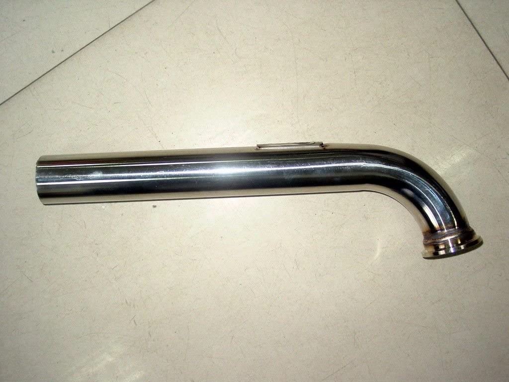 XS-Power Tial MVR 44mm Stainless Dump tube Flanged (V44) Ext Wastegate Outlet Pipe SS 