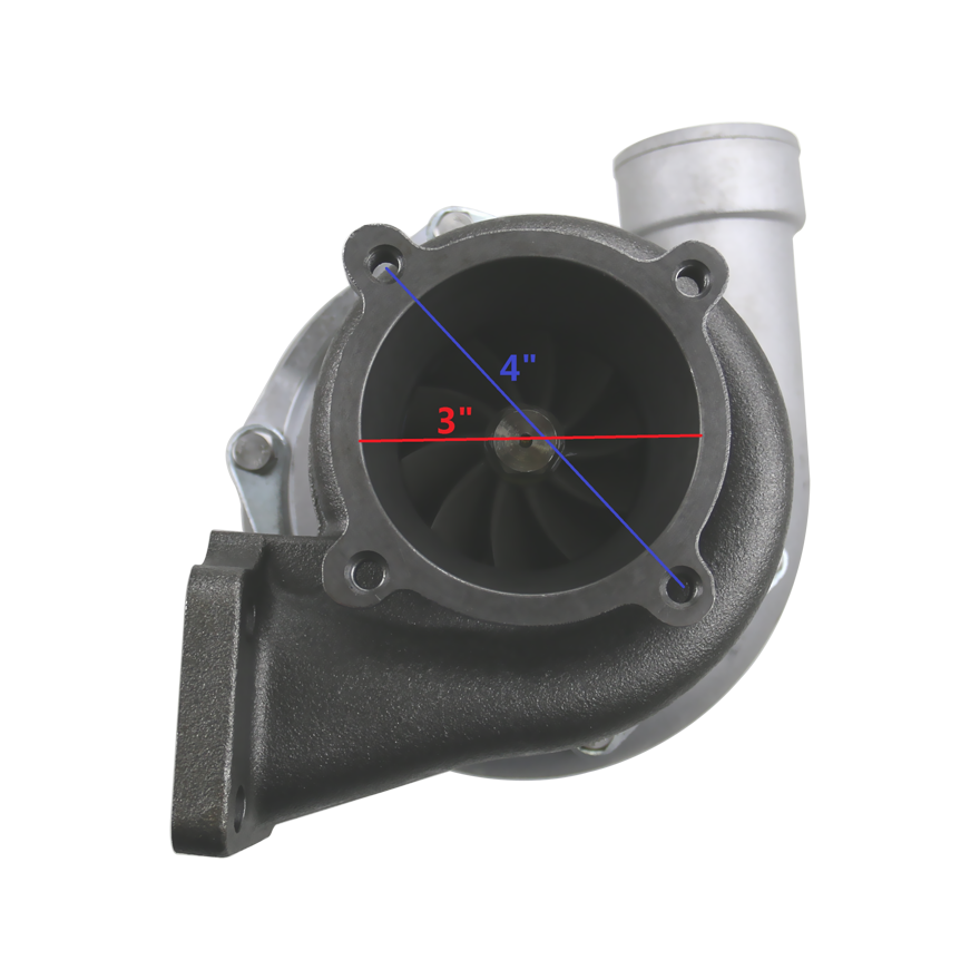 T3 GT35 Turbo Charger Anti-Surge .70 A/R 82A/R w/Accessories Fast Spool