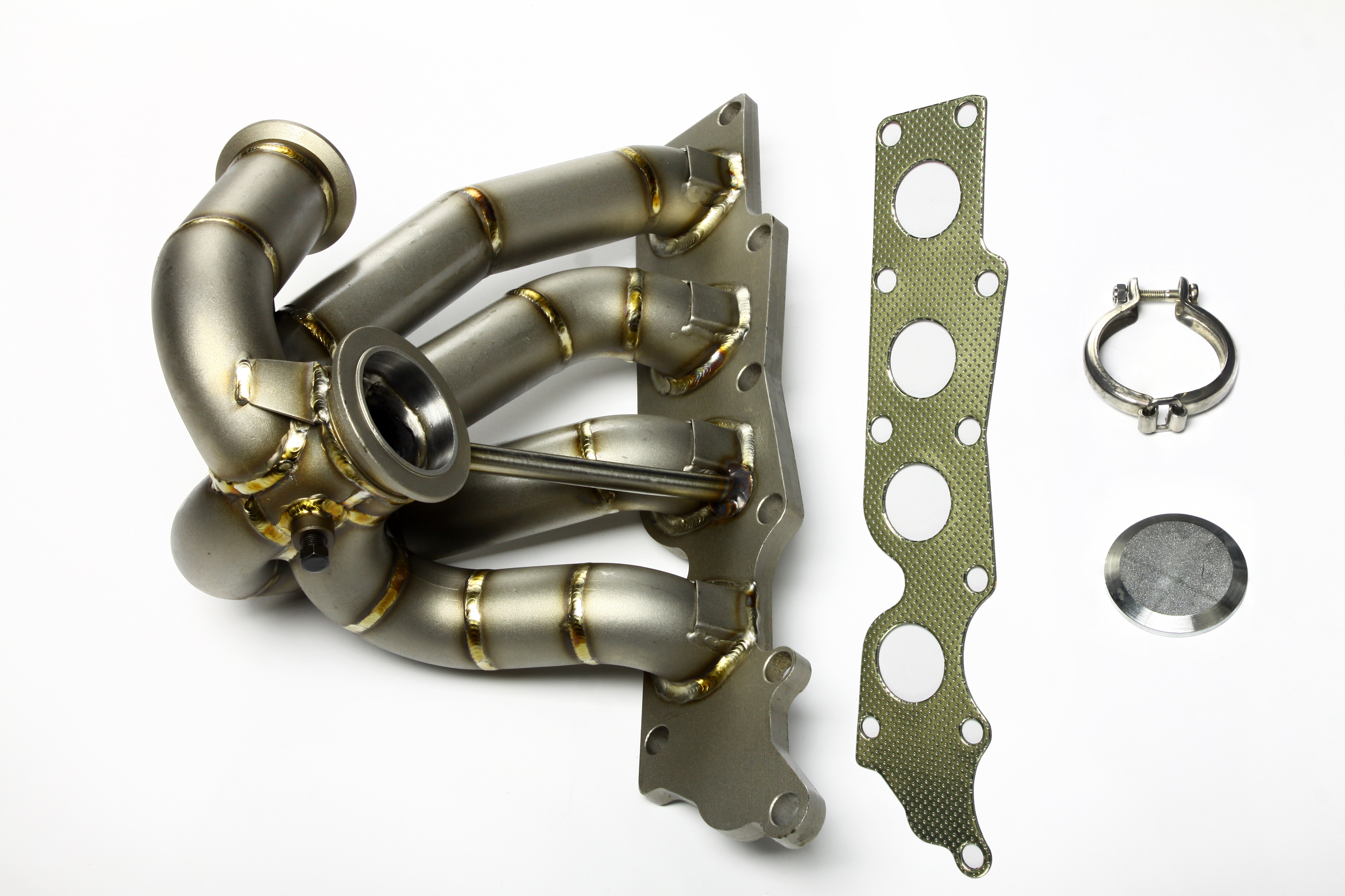 PRECISION 3" VBAND Turbo Manifold for Mazda 3/6/CX-7 2.3L MZR DISI MPS