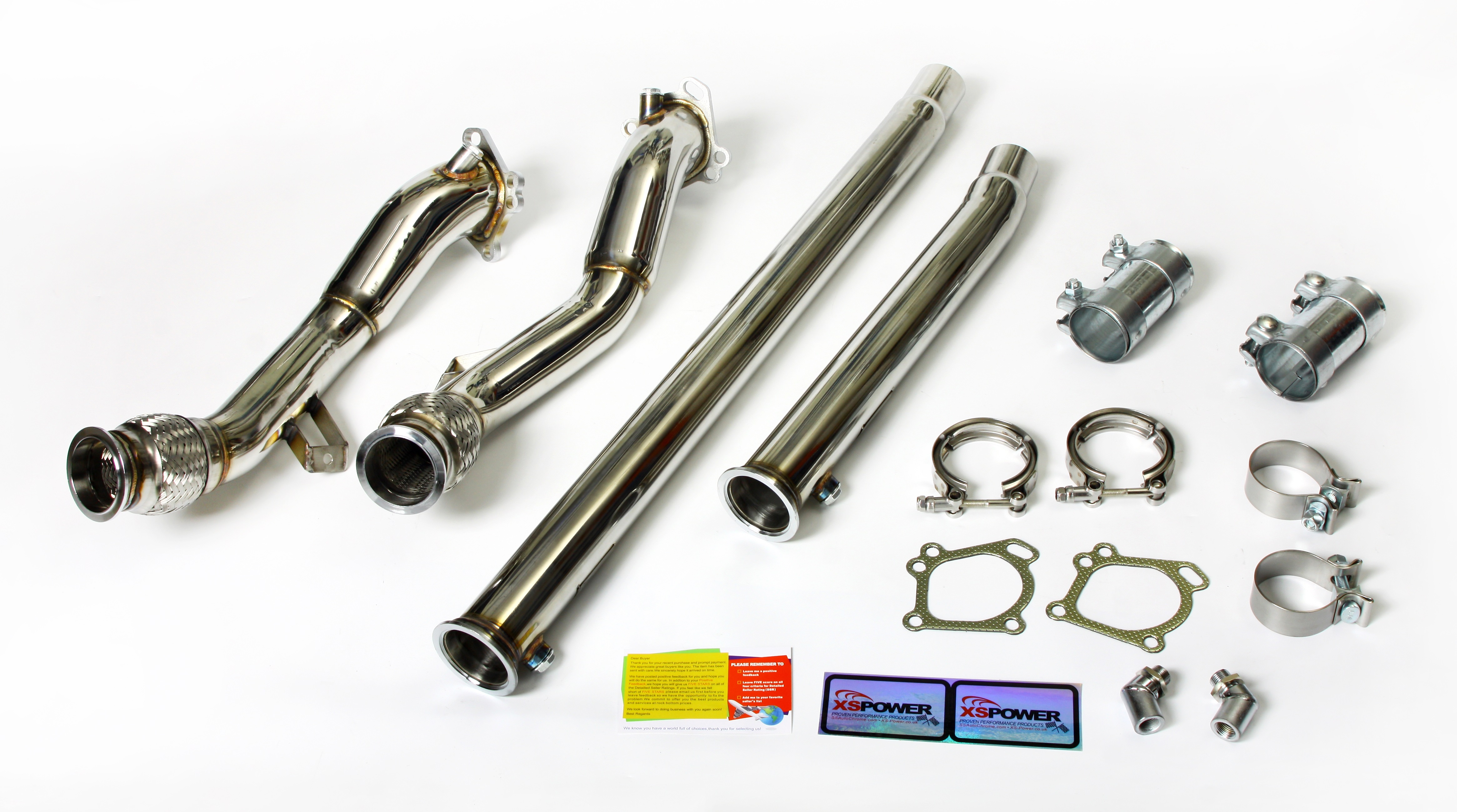 2.7L Audi V6 TURBO DOWNPIPES S4 B5 A6 C5 2.7L Bi-Turbo 1997-2004 AUDI S4 B5