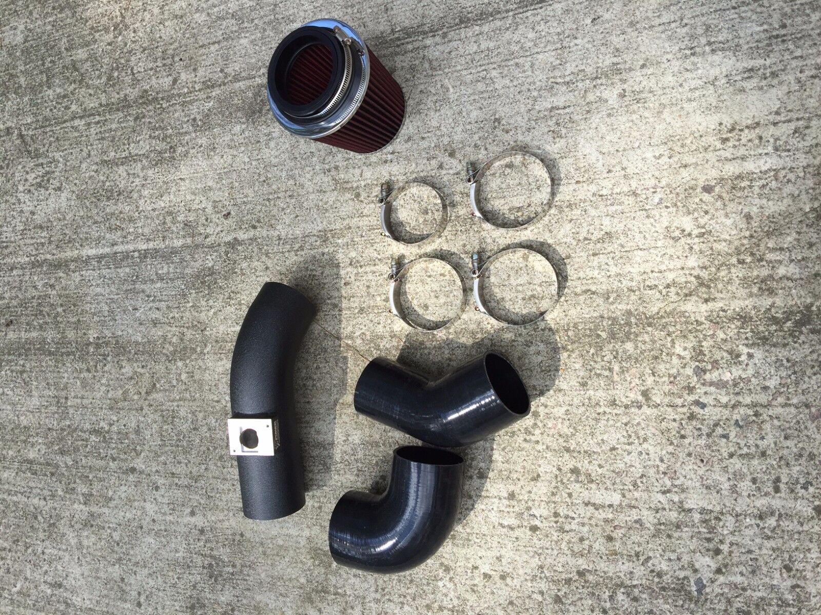 3.5” 90mm Audi B5S4 Cold Air Intake 3.5” CAI w Hitachi MAF 2.7L AUDI