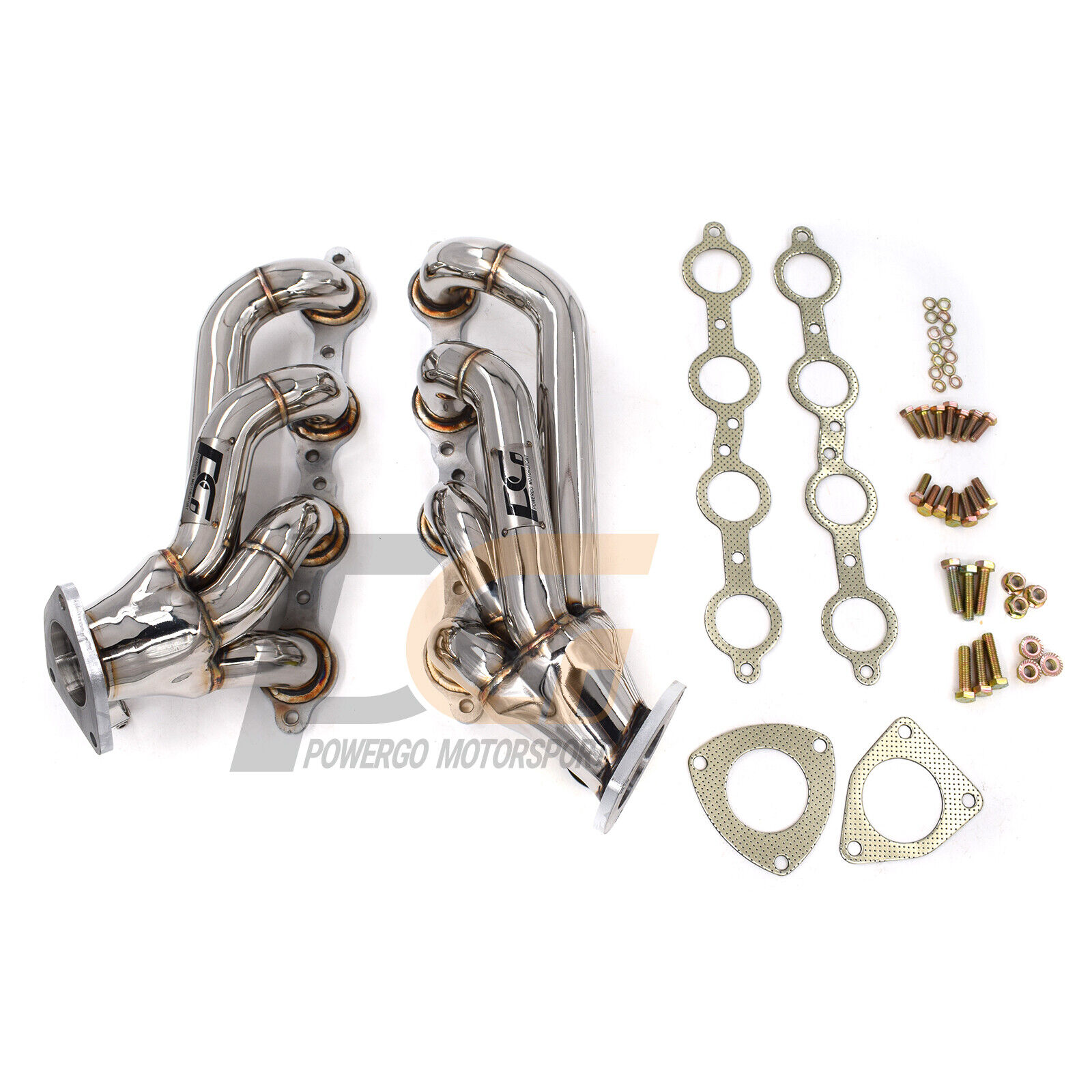Shorty Headers for Chevy GMC 03-06 Silverado Sierra 1500HD 2500HD Truck 6.0L V8
