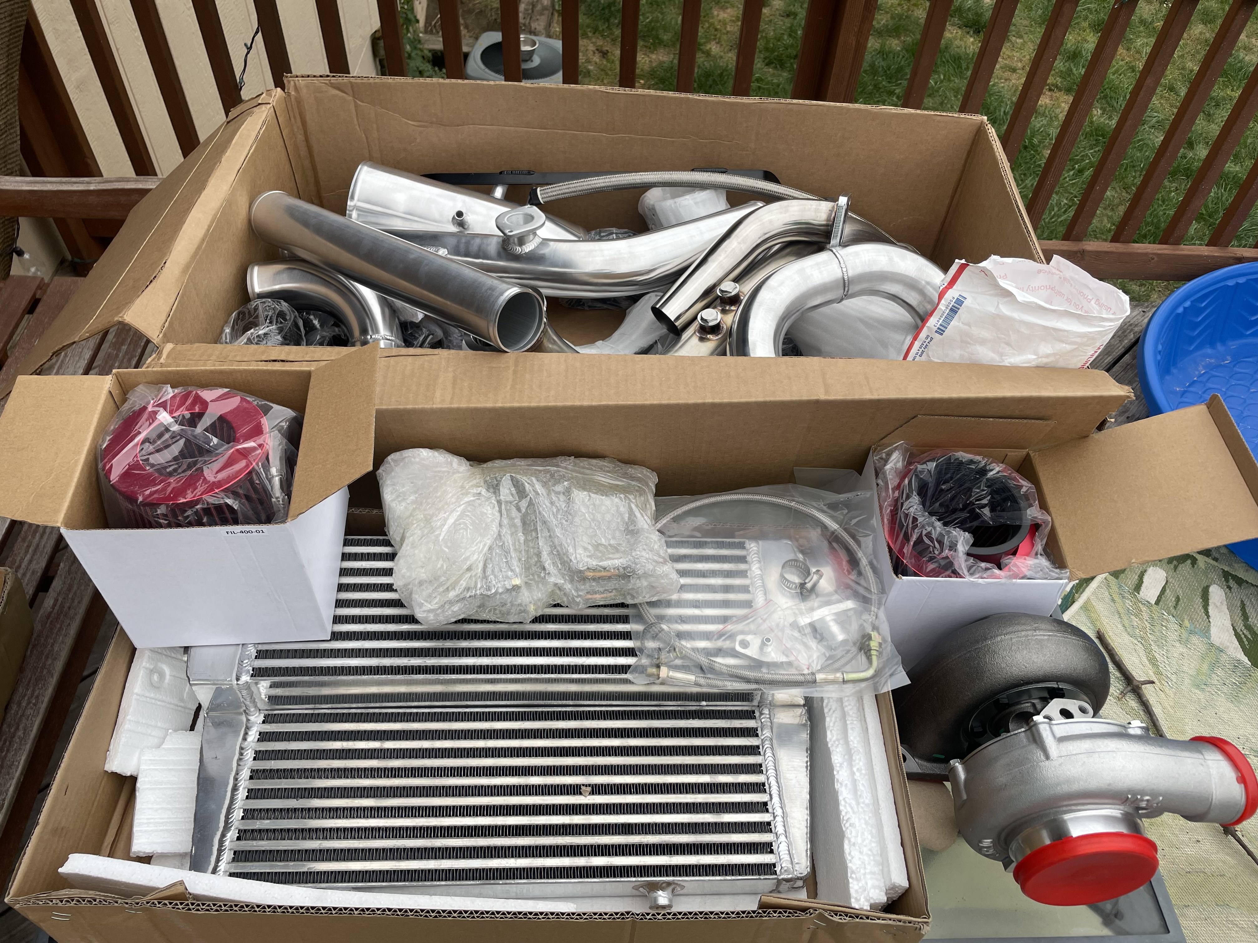 TOYOTA IS300 Supra LEXUS IS300 Turbo Kit 2JZ-GE T4 SINGLE TURBO TOP MOUNT KIT