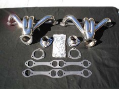 SB Chevy Block Hugger Headers *Stainless* SBC 283-400