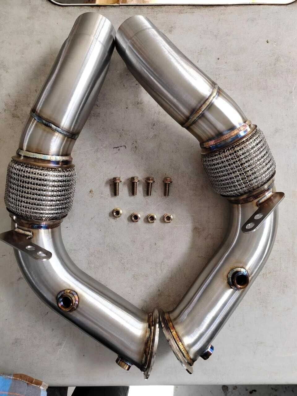 for 2012-2016 F10 BMW M5 Twin Turbo Charge Exhaust Pipe Kit