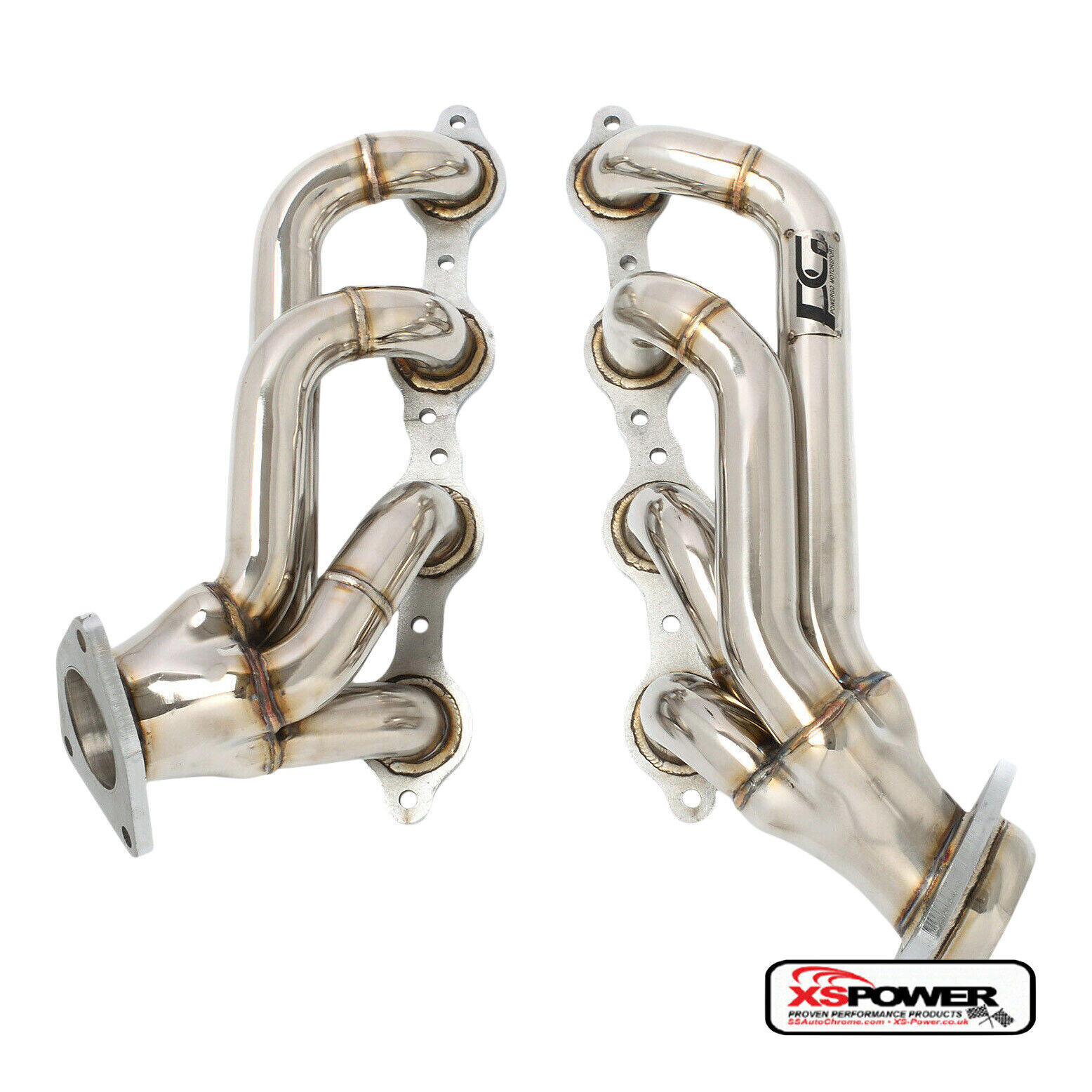 Chevy GMC Shorty Headers S/S 2002-2013 Trucks SUV 4.8L 5.3L 6.0L 6.2L BOLT ON !
