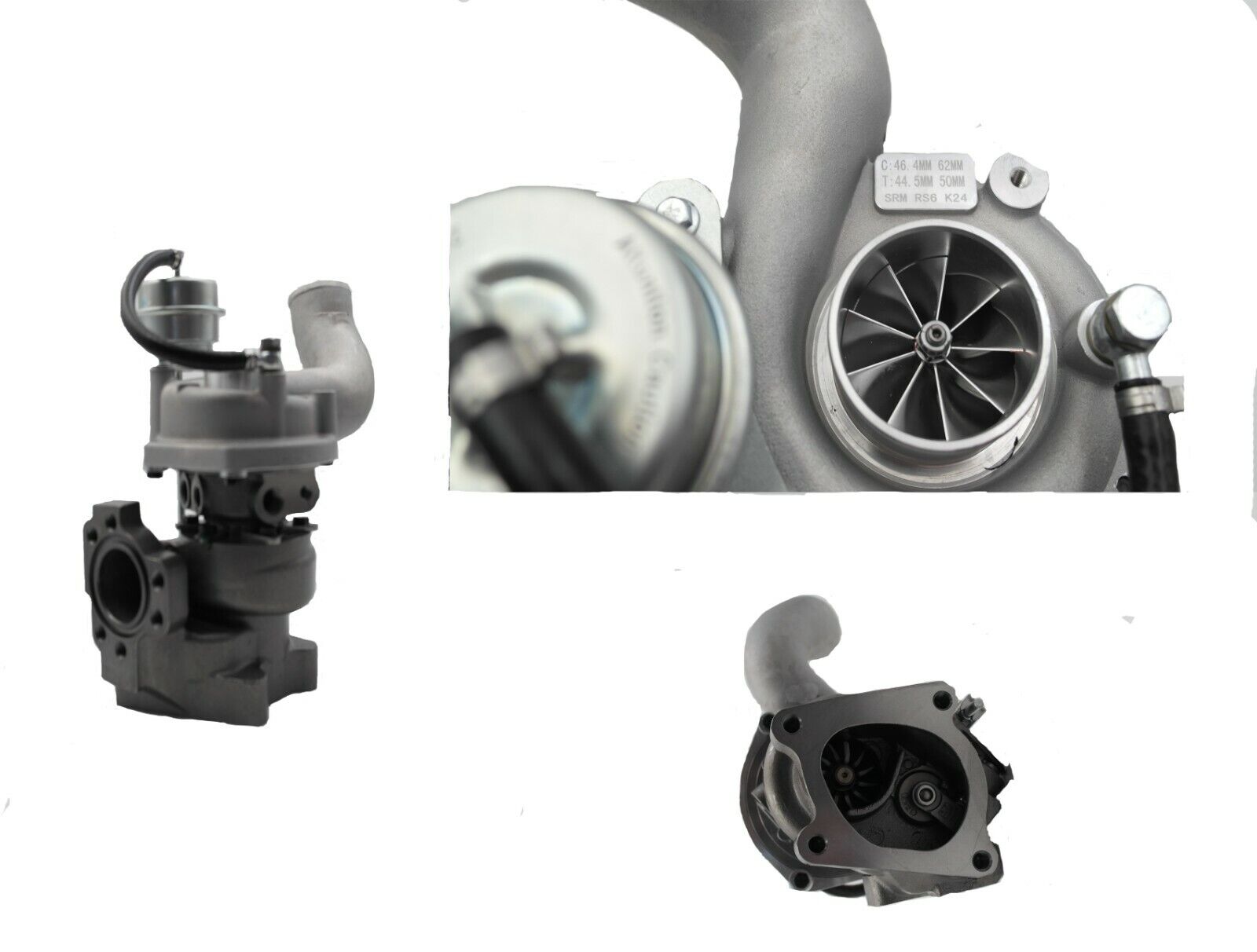 Audi K04 KO4 RS4 RS6 BILLET K24 A6 S6 S4 B5 ALLROAD 2.7T 98-04 INLETS II