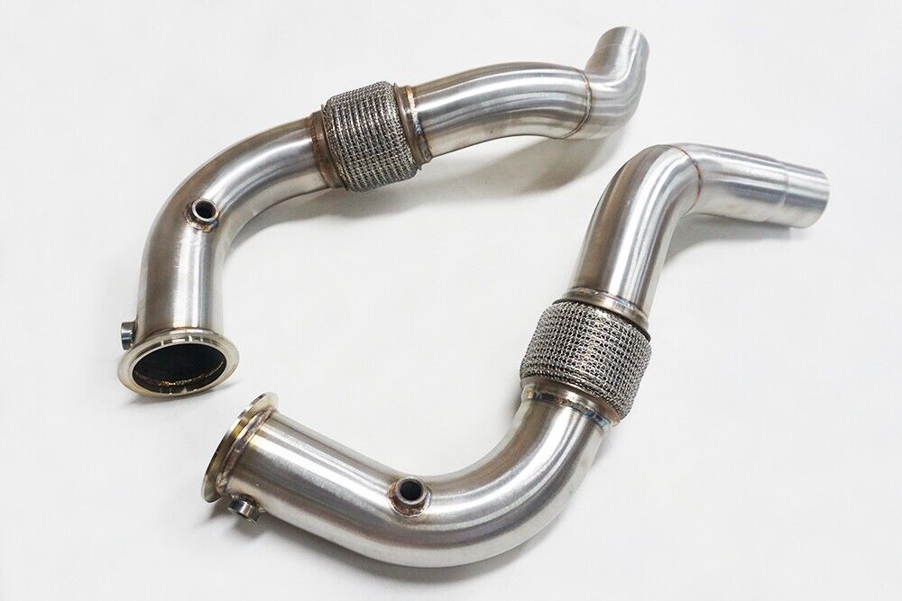 DOWNPIPES FOR BMW F01 750i N63 /N63TU Twin Turbo DOWNPIPES Exhaust Pipe Kit 550i F06 650i F10 BMW F01 750i N63 / N63TU 550i F06 650i G11 G12 F10