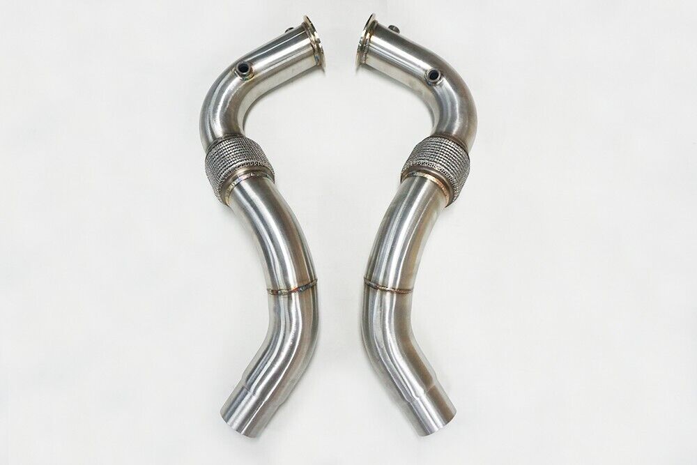 DOWNPIPES FOR BMW F01 750i N63 /N63TU Twin Turbo DOWNPIPES Exhaust Pipe Kit 550i F06 650i F10 BMW F01 750i N63 / N63TU 550i F06 650i G11 G12 F10