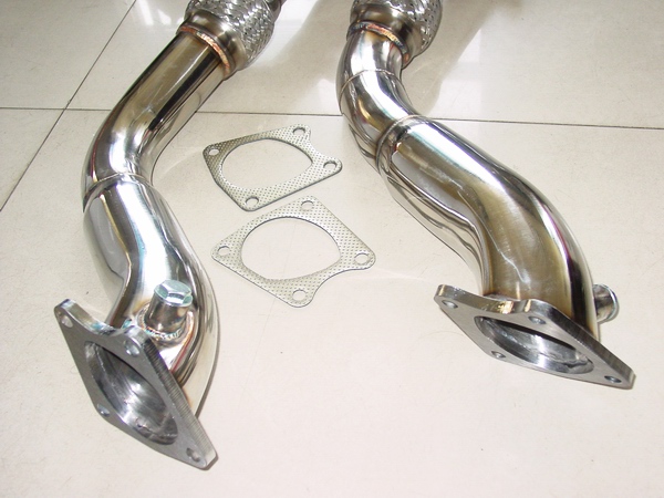 AVANT RS6 SUPER DOWNPIPES, CATTED 200 CELL 321 STAINLESS UPGRADED 28/29