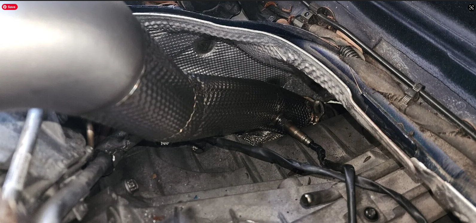 HEAT COATED DOWNPIPES FOR  AUDI S6 S7 RS6 RS7 A8 S8 C7 4.0 TFSI Twin Turbo Charge Exhaust Pipe Kit S6, S7, RS6, RS7, A8, S8 C7 4.0T