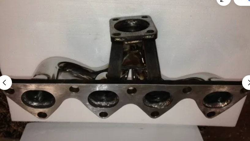 Honda Civic B16 B18 Turbo Manifold with DSM Turbo flange BIG 16G B20G 
