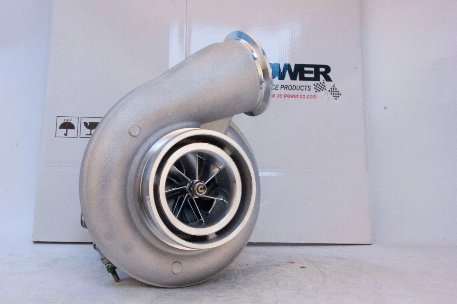 T6 Twin Scroll 1.32 A/R S400/S488 88mm Billet Turbo Charger 5" Vband EXHAUST OUT