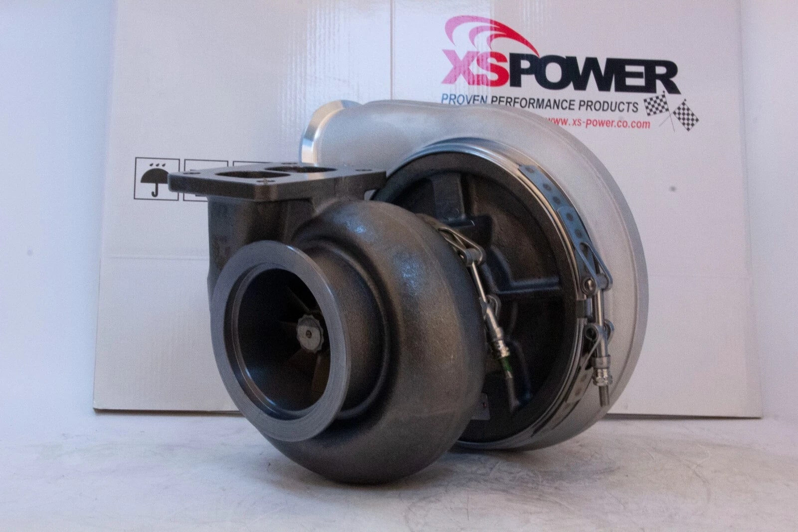 T6 Twin Scroll 1.32 A/R S400/S488 88mm Billet Turbo Charger 5" Vband EXHAUST OUT