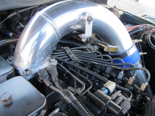 1994-1998 12-Valve Dodge Ram Turbo Diesel Cummins 3.5' Intake Elbow Horn Charge