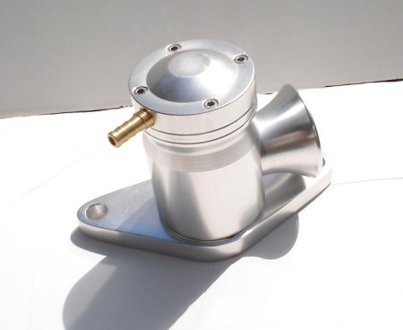 Subaru Impreza WRX Blue EJ20 Turbo BOV *POLISHED SILVER*
