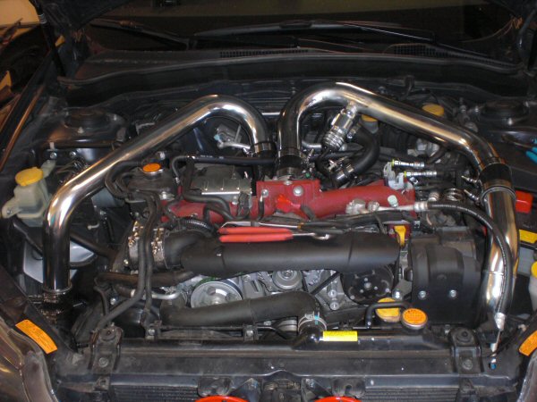 WRX 'SSA SCOOBY STYLE' SUPER FRONT MOUNT INTERCOOLER KIT STi AND OUTBACK