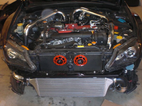 WRX 'SSA SCOOBY STYLE' SUPER FRONT MOUNT INTERCOOLER KIT STi AND OUTBACK