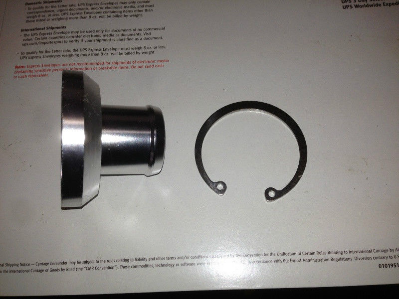 HKS III or IV SSQV BOV Turbo Blow Off Valve Weld Flange Adaptor with lock ring