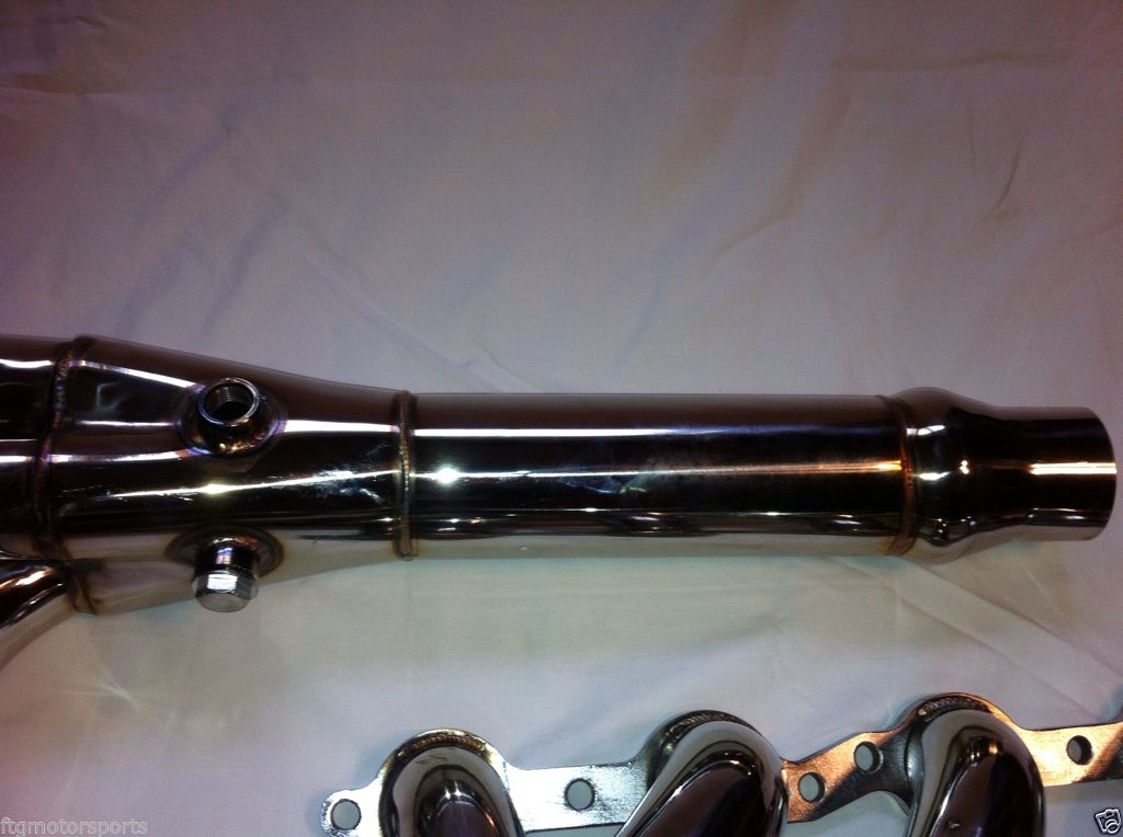 2010 CHEVY CAMARO 1SS/2SS L99/LS3 6.2L V8 STAINLESS EXHAUST CHROME HEADER+GASKET