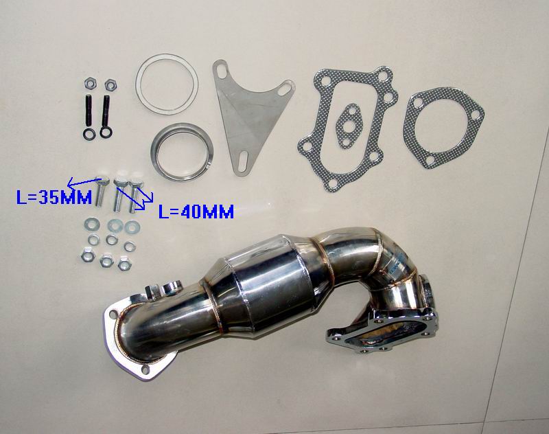 MR2 3SGTE ST205 ST185  CELICA  TURBO DOWNPIPE WITH CAT