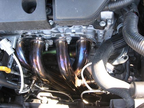 SS TUBULAR EXHAUST MANIFOLD HEADER EXTRACTOR 02-06 NISSAN ALTIMA 2.5 L31 QR25DE
