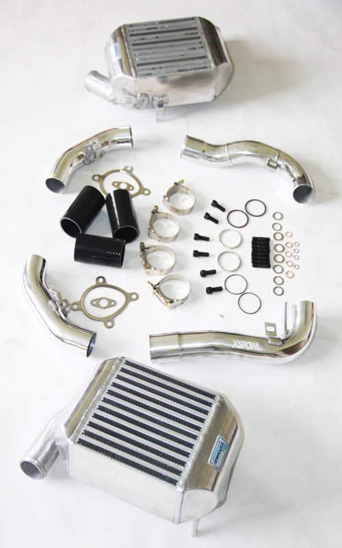 Combo Inlet Pipe Set, B5 Audi RS4 2.7T K04 + 1997-2002 AUDI S4 SMIC B5 QUATTRO 2.7T ALUMINUM BI-TURBO INTERCOOLER