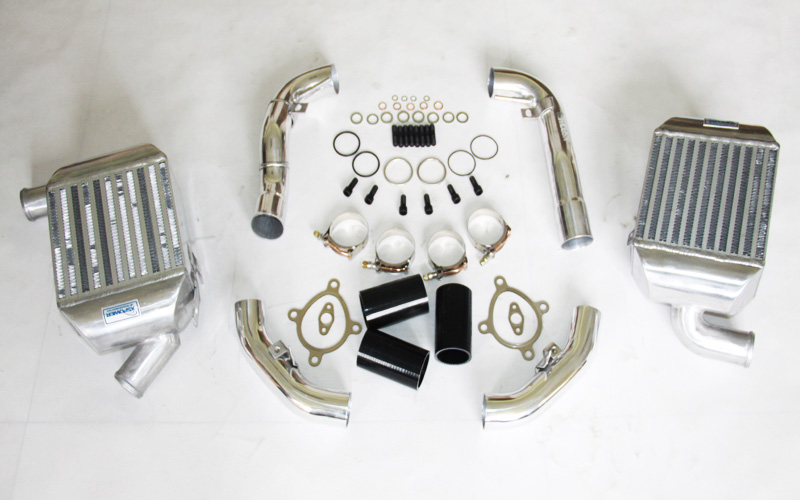 Combo Inlet Pipe Set, B5 Audi RS4 2.7T K04 + 1997-2002 AUDI S4 SMIC B5 QUATTRO 2.7T ALUMINUM BI-TURBO INTERCOOLER