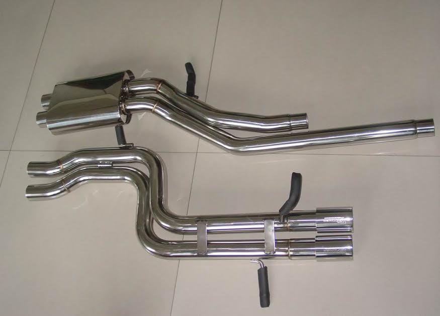 TWIN I Audi S4 B5 2.7L Bi-Turbo 99-02 Performance Catback Exhaust System Systems