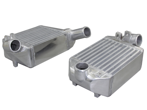 00-02 AUDI S4 Upgrade Side Mount Intercooler, Core Size: 8"x7.5"x3.5", 2" Inlet & Outlet