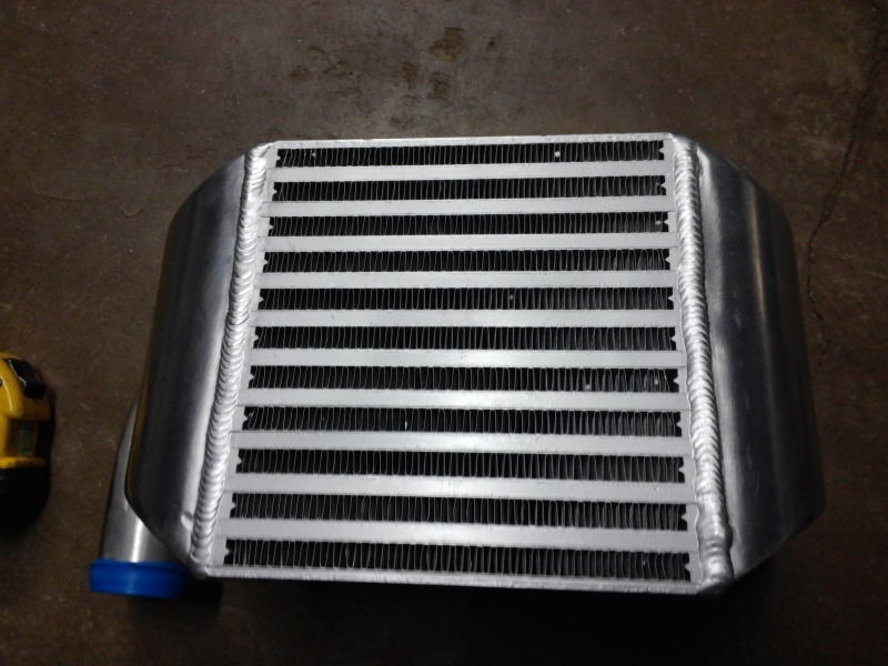 97-02 AUDI S4 B5/A6 C5/QUATTRO 2.7T ALUMINUM RS6 STYLE BI-TURBO INTERCOOLER