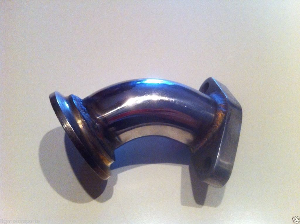 38mm 44mm TiAL or HKS TURBO Wastegate Adaptor Flange 38 44 Stainless 38-44 V-Ba