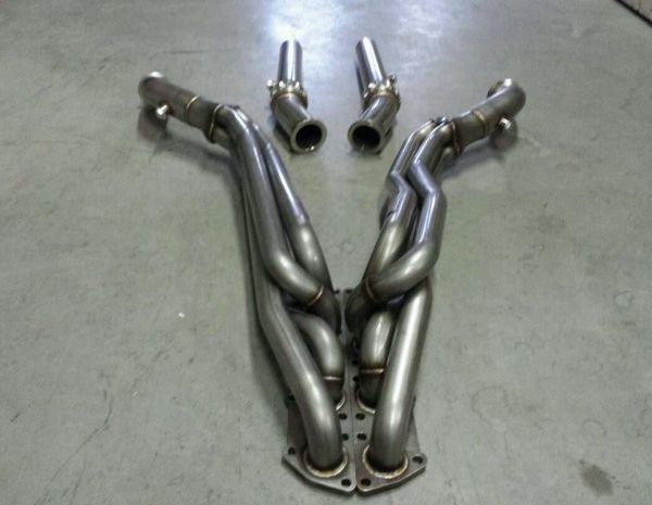 Upgrade your Audi B6/B7 S4 with XS-POWER Long Tube Headers and Downpipes. Constructed from durable 304 stainless steel tubing and massive 12mm thick 321 stainless steel flanges, this off-road exhaust system is engineered for maximum flow, improved throttle response, reduced backpressure, and the unmistakable sound of the legendary Audi 4.2L V8.