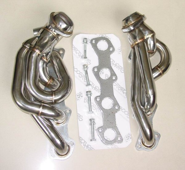1997 - 2003 F150 F250 Expedition 5.4L V8 TRUCK Stainless Shorty Headers BOLT ON