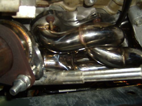 Ford Mustang GT 2005 + 4.6L 3V V8 Shorty Headers 2009 Ford Mustang GT 4.6L 3V