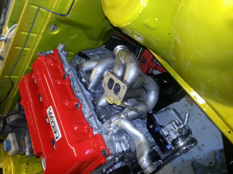 SR20DET DUAL SCROLL  MANIFOLD