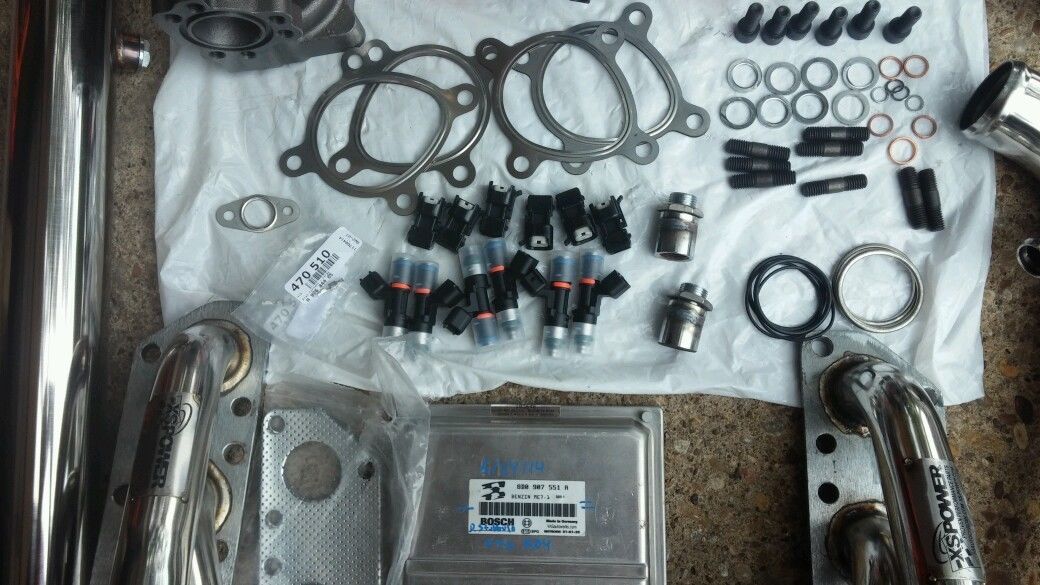 STAGE 3 b5 S4 BILLET K04- 025/026 RS4, EV14 550CC INJECTORS, INLETS,DOWNPIPES+++