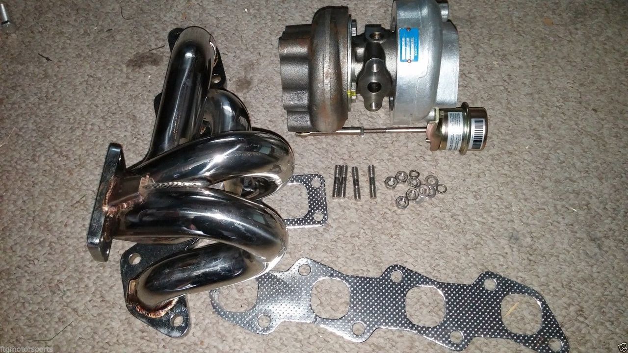 Nissan 240sx ka24de-t DISCO POTATO T28 Turbo Manifold s13, s14