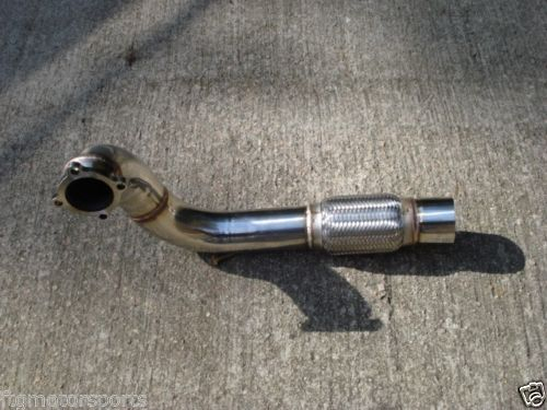 T3 TURBO + T3 4 BOLT BRAIDED FLEX DOWNPIPE