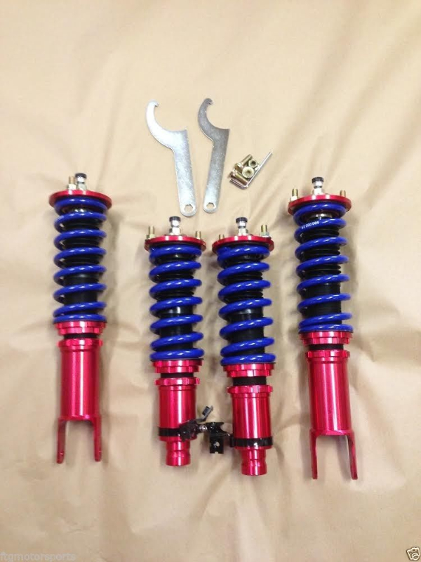 88-91-Honda-Civic-CRX-32-way-adjustable-coilover-dampers-90-93-Integra