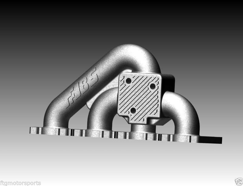 KO3 KO4 TIG ART STYLE TURBO MANIFOLD STAINLESS STEEL JETTA, GOLF, GTI, AUDI TT