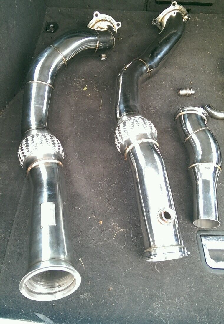 AUDI B5 S4 2.7 - TRUE 3" DOWNPIPES TIPTRONIC VERSION stage 3