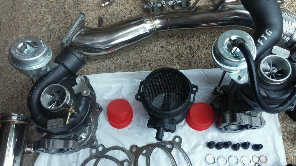 STAGE 3 b5 S4 BILLET K04- 025/026 RS4, EV14 550CC INJECTORS, INLETS,DOWNPIPES+++ 2