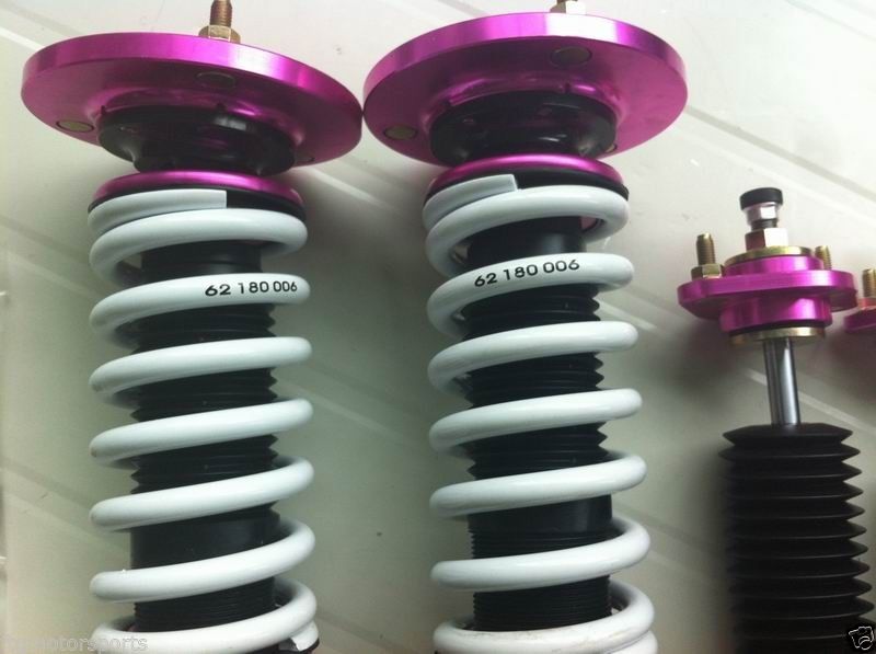 XS-POWER RS COILOVER 1992-1999 BMW E36 M3 36-STEP ADJUSTABLE SUSPENSION COILOVER