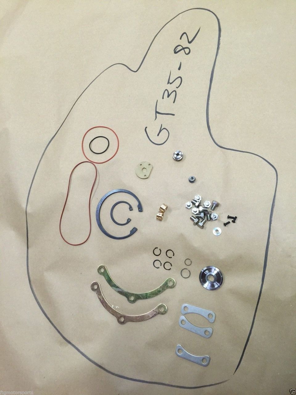 T3 T4 GT3582 GT35 Turbo Charger Rebuild / Repair Kit