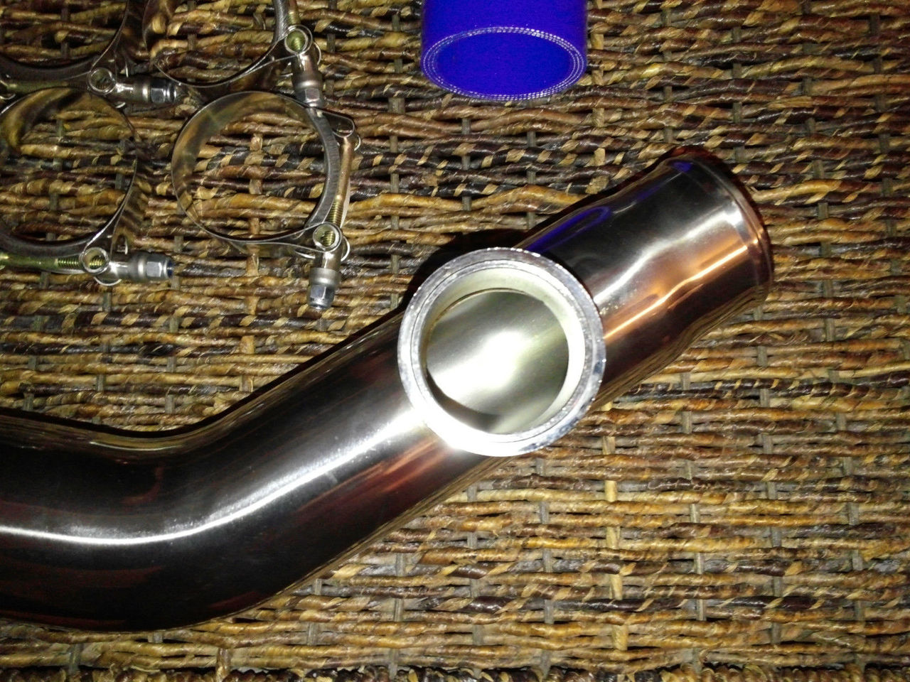 MITSUBISHI Lancer EVO 8 VIII EVO 9 4G63 FMIC PIPING 50mm BOV FLANGE Intercooler