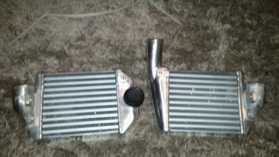 RS6 STYLE v3 01-05 AUDI ALLROAD QUATTRO 2.7T ALUMINUM BI-TURBO INTERCOOLER smic